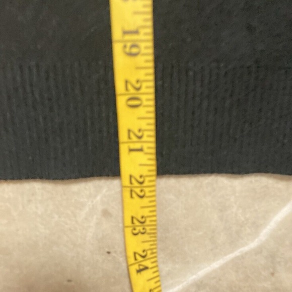 Natacha Paris Sweater Womens Size Medium Black Mock‎ Neck 3/4 Sleeve - Picture 5 of 9